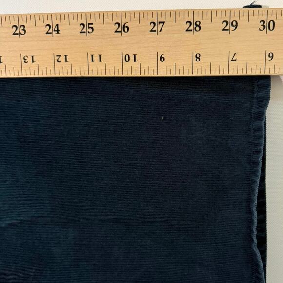 Eddie Bauer Women’s 16 Teal Blue Corduroy Pants Curvy Bootcut Mid Rise - Picture 9 of 9
